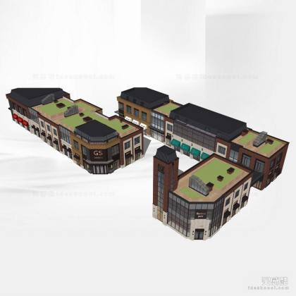 商业建筑 商业街丨