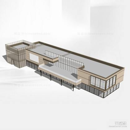 现代商业建筑 商业外立面丨