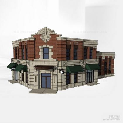 民国风商业建筑丨