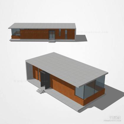 服务建筑 别墅建筑丨