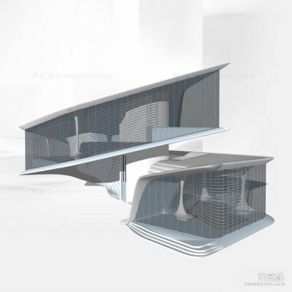 现代异形商业建筑丨