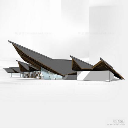 创意木构建筑丨