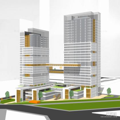 现代商业办公建筑丨