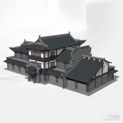 中式商业建筑丨