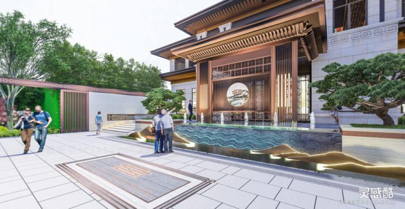 示范区建筑景观丨