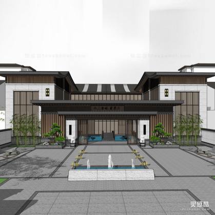 售楼处建筑景观丨