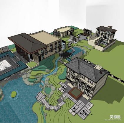 售楼处建筑景观设计丨