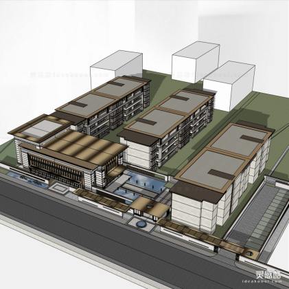 售楼处示范区建筑丨