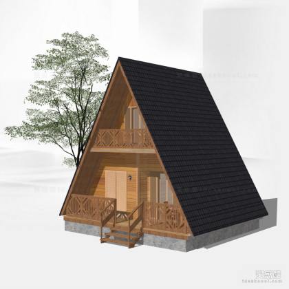 创意微型建筑 别墅建筑丨