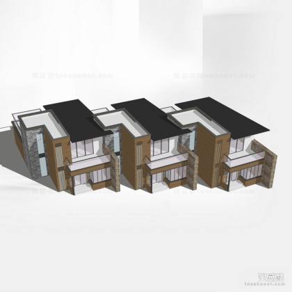 现代别墅建筑丨