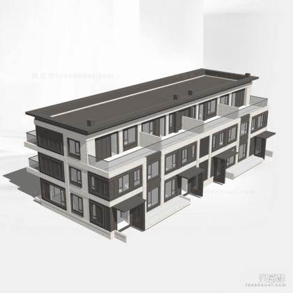 联排别墅建筑丨