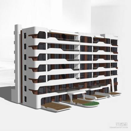 现代多层住宅建筑丨