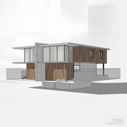 现代别墅建筑丨