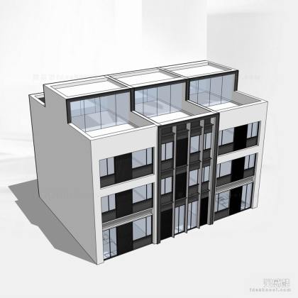 现代别墅建筑丨