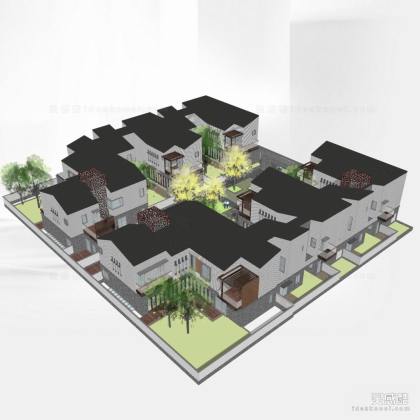 酒店别墅建筑丨