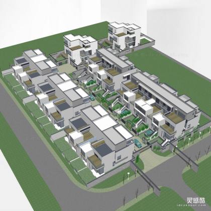 现代别墅建筑丨