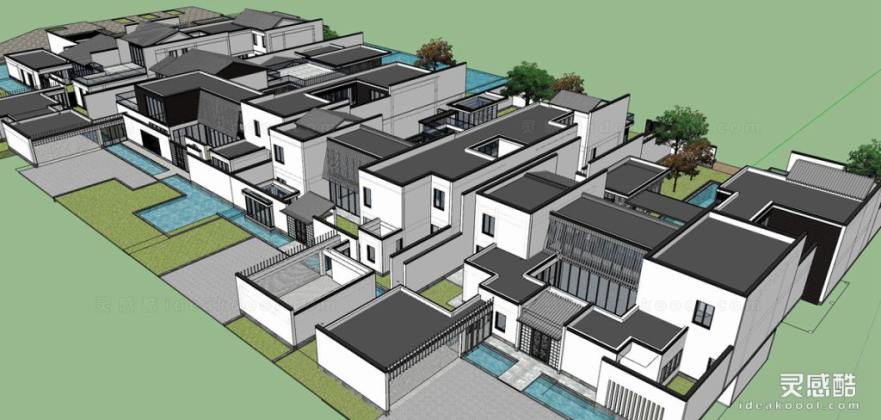 酒店别墅建筑丨