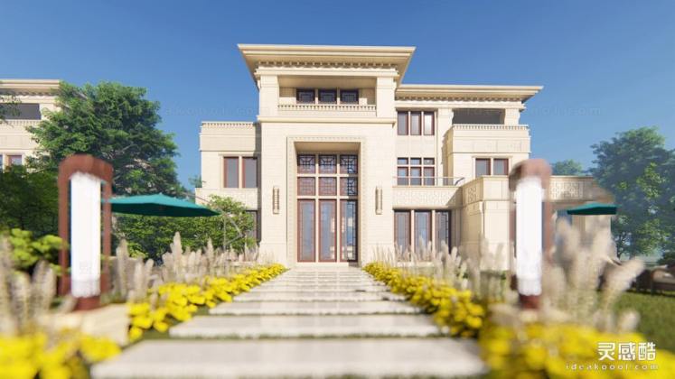 龙湖高尔夫山庄 独栋别墅 中式丨