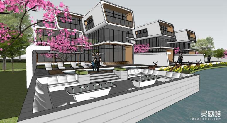 中山翠景 现代风格别墅建筑丨