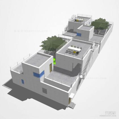 现代别墅建筑丨