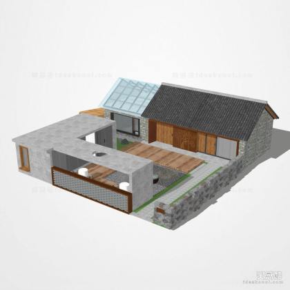 酒店别墅建筑丨