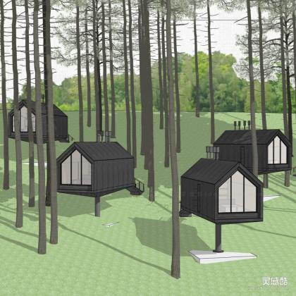 创意酒店民宿建筑丨