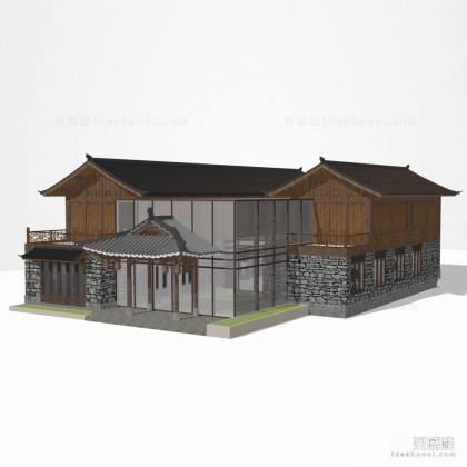 酒店民宿建筑丨