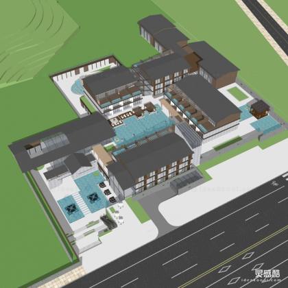 酒店民宿建筑丨