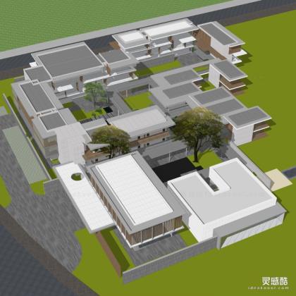 酒店别墅建筑丨