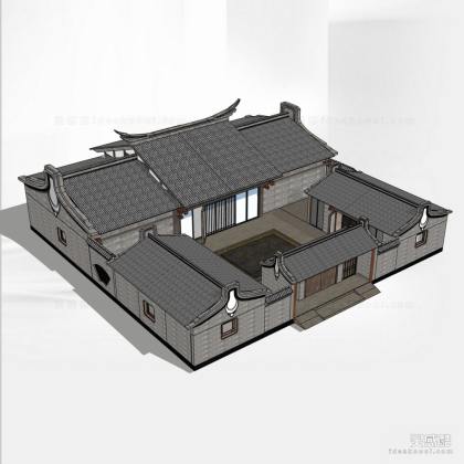 潮汕古建筑四合院丨