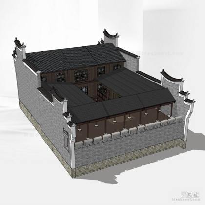 徽派民居建筑丨