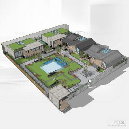 酒店民宿会所建筑丨