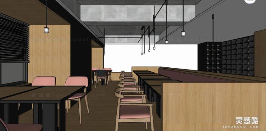 民宿接待大厅及早餐厅丨