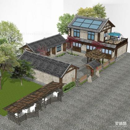 民宿新农村自建房建筑丨