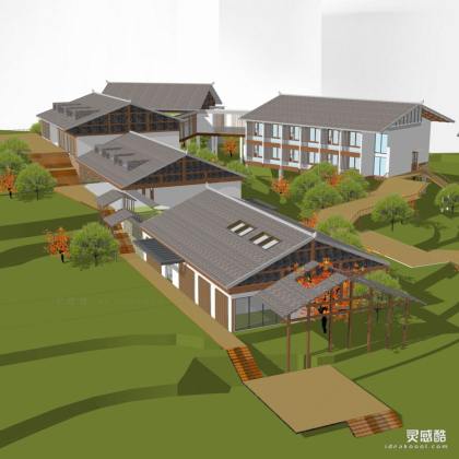 山地酒店民宿建筑丨