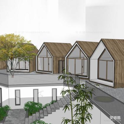 现代民宿建筑丨