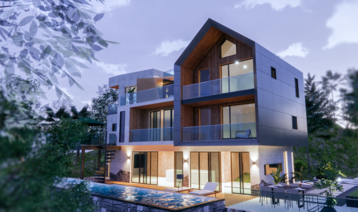 现代民宿风别墅丨