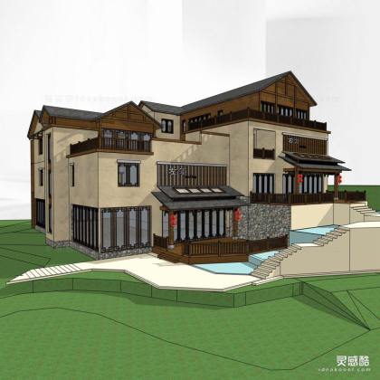 酒店民宿建筑丨