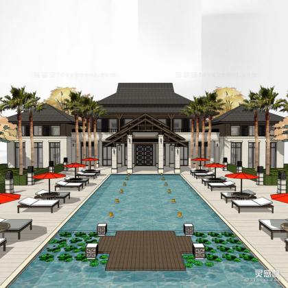 酒店民宿建筑丨