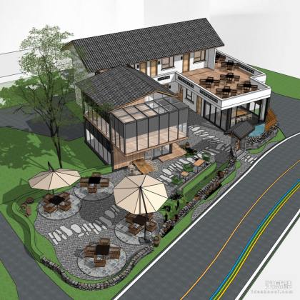 酒店民宿建筑丨