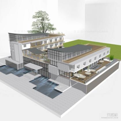 酒店民宿建筑丨