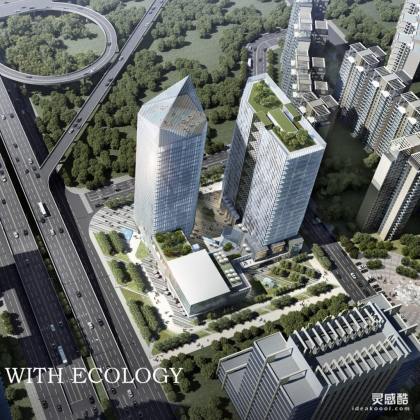 商业办公建筑 商业综合体 高层办公楼丨