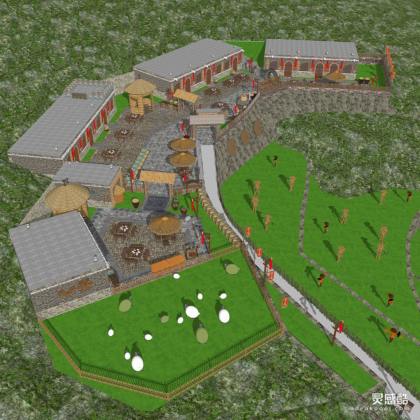 西北民俗建筑 度假民宿 农家乐农家小院丨