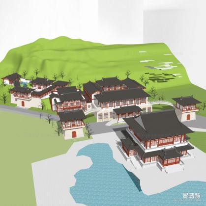 中式古建筑私人会所丨