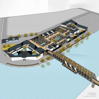 现代风格博物馆建筑丨