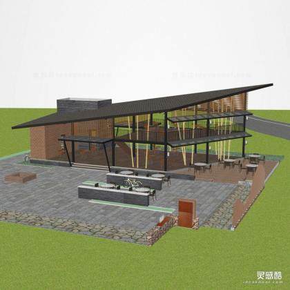 自行车驿站建筑丨