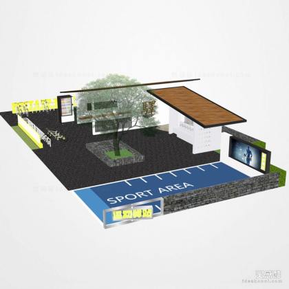 自行车驿站建筑丨