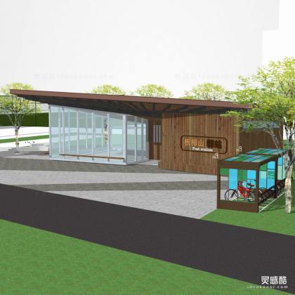 自行车驿站建筑丨