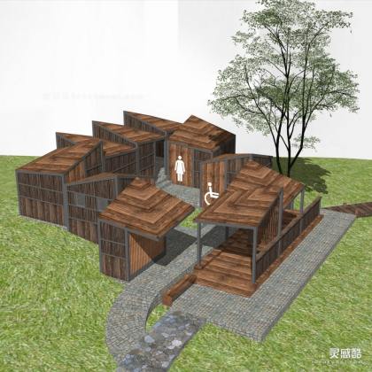 公共厕所建筑丨