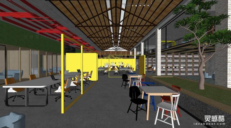 现代风格办公空间丨